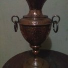 Antique  Hammered Pure Copper Vase / Vessel Marked Made In Italy 26
