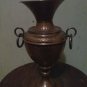 Antique  Hammered Pure Copper Vase / Vessel Marked Made In Italy 26
