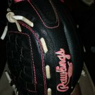Rawlings WFP115 Youth Right Handed 11.5" Leather Fastpitch Softball Glove Mitt
