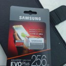 Samsung Genuine 256GB EVO+ Plus MicroSD Memory Card - Sealed NEW