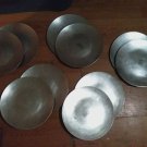 Lot Of 10 vintage Pier 1 Exports LargePlastic Decrative Plates New With Tags