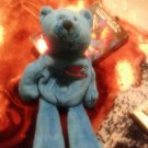1998 Limited Treasures DREW BLEDSOE Beanie Baby Blue NWT #69912/72000 Made