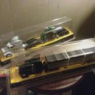 Lot of ( 2) sealed John Deere Hauler Semi and Vintage Tractor, Grain Trailer NIB
