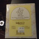 PRECIOUS MOMENTS NEW 1996 ANNUAL ORNAMENT~OUR FIRST CHRISTMAS TOGETHER #183911