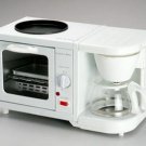 EMATIC 3 in 1 Breakfast Maker Kitchen with Coffee Kettle