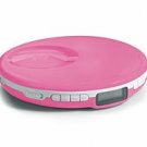 Memorex Personal CD player with 60-second anti-shock protection (Pink)