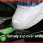 BLACK Motorcycle Ryder Clips Rubber Shift Sock Foot Peg Cover Street Bike Socks Boots