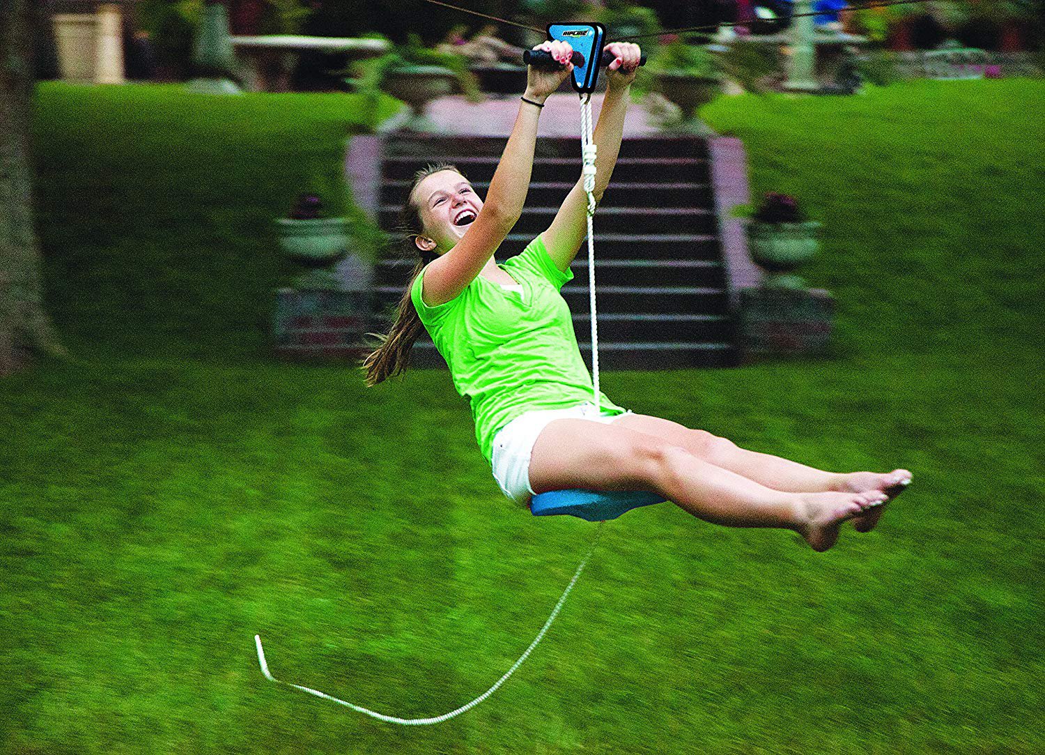 Ripline Epic Series - 50' Zipline with Seat