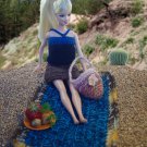 hand knitted picnic outfit for Barbie | most for least price deal! | ooak | PERFECT GIFT
