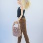 hand knitted universal outfit for Barbie // barbie set // OOAK// perfect gift for girl