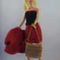 hand knitted 3-piece outfit + purse for Barbie | most for least price deal! | PERFECT GIFT