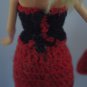 hand knitted 3-piece outfit + purse for Barbie | most for least price deal! | PERFECT GIFT
