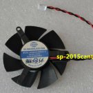 For 47mm 2pin 39*39*39mm DF0501012SEE2C fan Video card X1300 HD4650 HD3650 #SP62