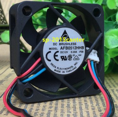 For AFB0512HHB12V DC Brushless CPU Fa 5050xx15mm 50mm 5015 3wire dc fan #SP62
