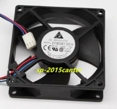 For Delta EFB0812EH fan 80*80*25mm 12V 0.42A 3Pin #SP62