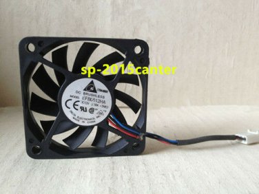For Delta DC brushless fan EFB0612HA 12V 0.18A 3pin 60x60x10mm #SP62