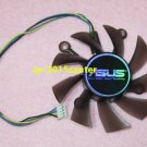 For 75mm ASUS GTX560 HD5830 HD6850 Fan 4x43mm 4Pin R128015SU 12V #SP62