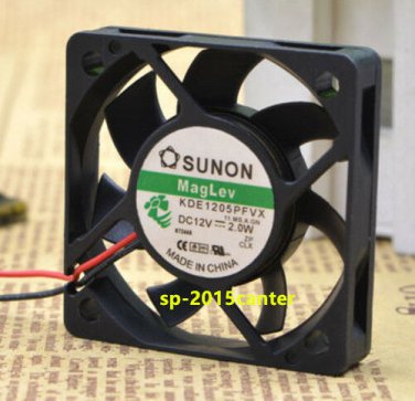 For Sunon KDE1205PFVX Fan 12V 2.0W 50*50*10mm 2Pin #SP62