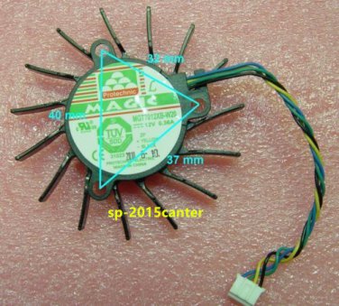 For 70mm nVidia Fan Video Card Quadro FX3800 32x37x40mm MGT7012XB-W20 #SP62
