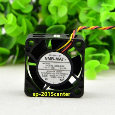 For NMB 1608KL-04W-B79 Fan 12V 0.25A 3Pin 40*40*20mm #SP62