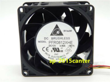 For Delta PFR0812XHE fan 12V 4.90A 80*80*38mm 4Pin #SP62