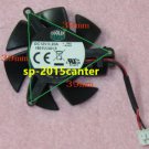 For 45mm MSI R6450 R6570 R6670 Fan 39mm 2Pin FY04510H12SAA 0.20A #SP62