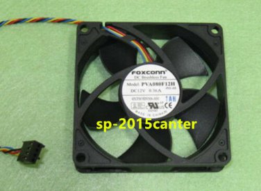 For PVA080F12H 8020 80mm x 20mm Cooler Cooling Fan PWM DC 12V 0.36A 4Pin #SP62