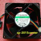 For SUNON MF80201VX-Q010-S99 Fan 12V 3.84W 80*80*20mm 4wire 5pin #SP62