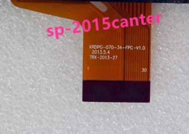 7" Touch Screen Digitize For XRDPG-070-34 FPC V1.0 r 90 days warranty &CANTE