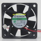 For Sunon fan KDE1206PHV1 60*60*15mm DC 12V 1.6W 2 Wire #SP62