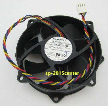 For FOXCONN PVA092G12P Graphics card cooling fan DC12V 0.39A 4Pin #SP62