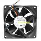 For FOXCONN PVA080G12H-P00 fan 12V 0.60A 8025 4pin #SP62