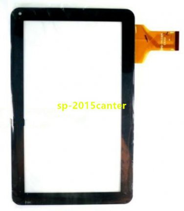 For 10.1" Touch Screen Digitizer Glass DPT-TPC0305 / YTG-P10025-F Black #SP62