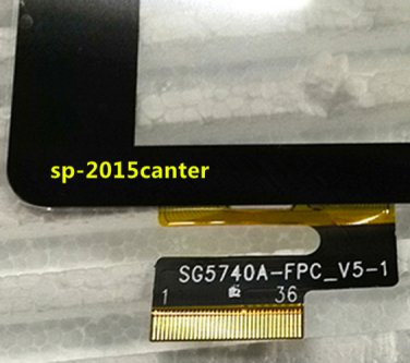 Capacitive Tablet Handwriting Touch Screen Panel For SG5740A-FPC_V3/4/5-1 @#0419