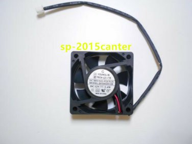 For YOUNG LIN DFS602012H fan 60*60*20mm 2pin DC12V 3.4W #SP62