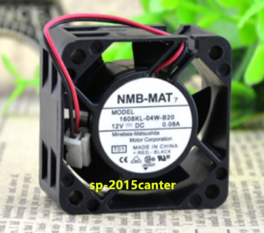 For NMB 1608KL-04W-B20 fan 40*40*20mm 2pin 12V 0.08A #SP62