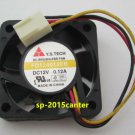 For YS.TECH FD124010EB fan 40*40*10mm 12V 0.12A 3Pin #SP62