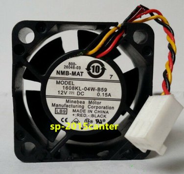 For NMB 1608KL-04W-B59 Fan DC12V 0.15A 40*40*20mm #SP62