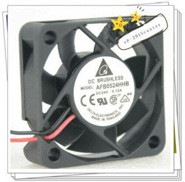 For AFB0524HHB DC24V 0.12A Double Ball Axial Fan 50*50*15mm #SP62