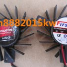 45mm FD6010U12D Fan 12V 0.3A for Video card NVIDIA GT530 4pin  j0524