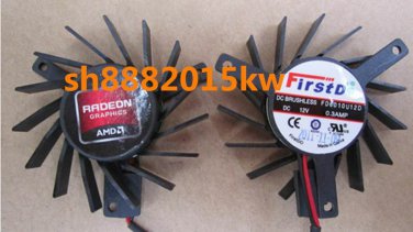 45mm FD6010U12D Fan 12V 0.3A for Video card NVIDIA GT530 4pin  j0524