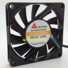 For Y.S.TECH FD127010HB-H Fan 12V 0.30A 4pin 70*70*10mm #SP62