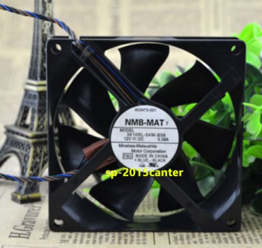 For NMB 3610RL-04W-B56 DC 12V 0.38A 9025 90x90x25mm HP XW6600 axial cooling FAN