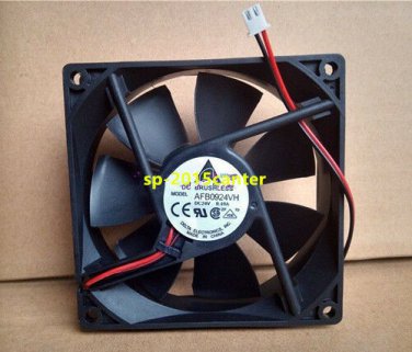 For Delta AFB0924VH Fan DC 24V 0.4A 92x92x25mm 2PIN PC Cooling Fan #SP62