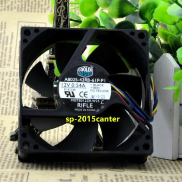 For Cooler Master A8025-42RB-6IP-PI 80x25mm CPU Cooling Fan 12V 4 Wire #SP62