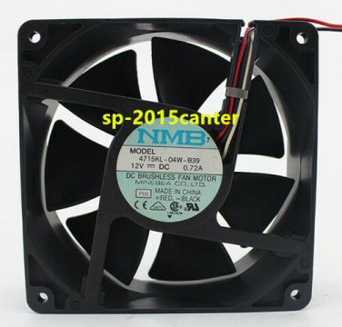 For NMB 4715KL-04W-B39 Minebea NMB 12V 0.72A 12038 axial fan #SP62