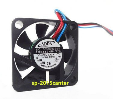 For ADDA AD0412HB-G76 4010 0.10A 4CM CPU 12V cooling fan #SP62