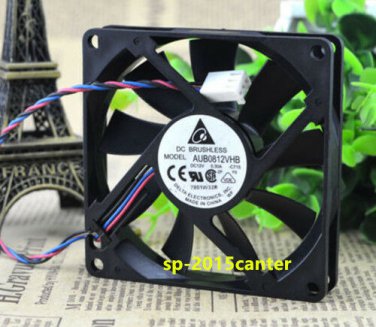 For Delta 0.30A 8CM 12V AFB0812VHB 8015 CPU double ball fan #SP62