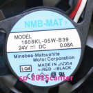 NMB cooling fan 1608KL-05W-B39 24V 0.08A 3wire 40*40*20mm    sp#