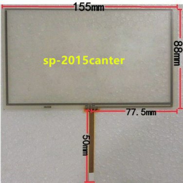 For 6.2" 4 Wire Resistive Touch Screen Panel Digitizer HSD062IDW1 TM062RDH01 #SP